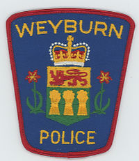 CANADA,SASKATCHEWAN,WEYBURN POLICE 2